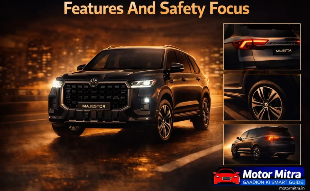 MG Enters Big SUV Space– MG Majestor 7-Seater Launching Feb 12