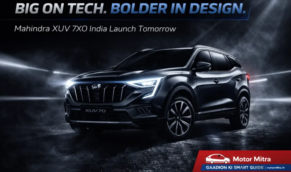 Mahindra XUV 7XO India Launch Tomorrow | Big on Tech, Design and Expectations