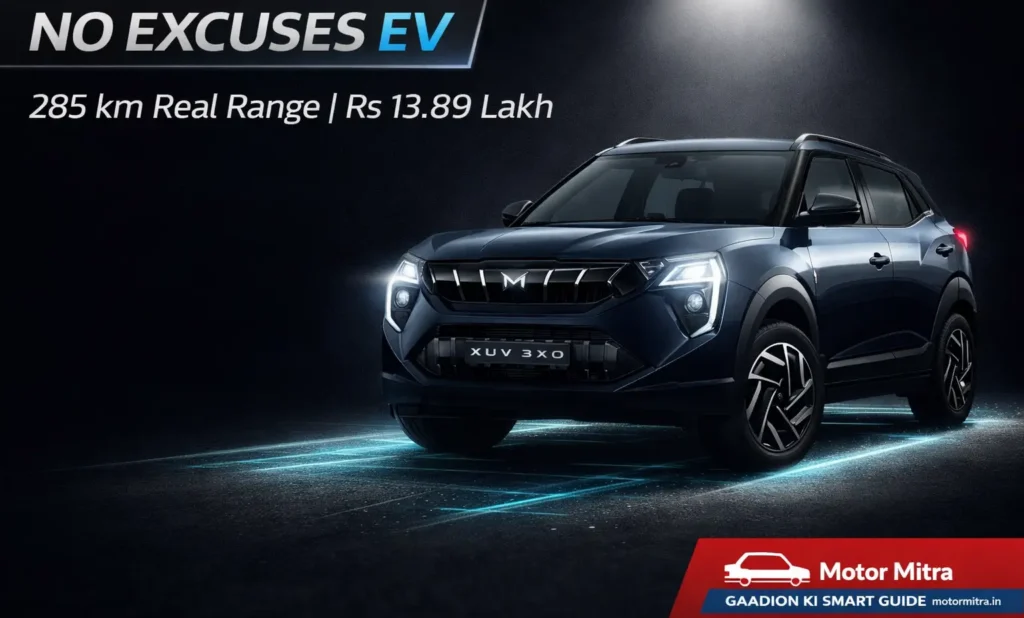 Mahindra XUV3XO EV Launched- 285 km Real Range at Rs 13.89 Lakh