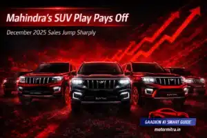 Mahindra's SUV Play Pays Off – Dec 2025 Sales Jump Sharply