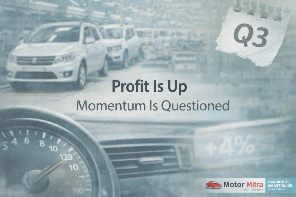 Maruti Suzuki Q3 Numbers Are ‘Fine’—And That Might Be the Problem