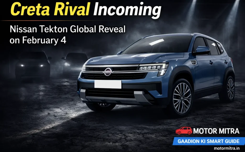 New Creta Killer? Nissan Tekton to Break Cover Globally on February 4