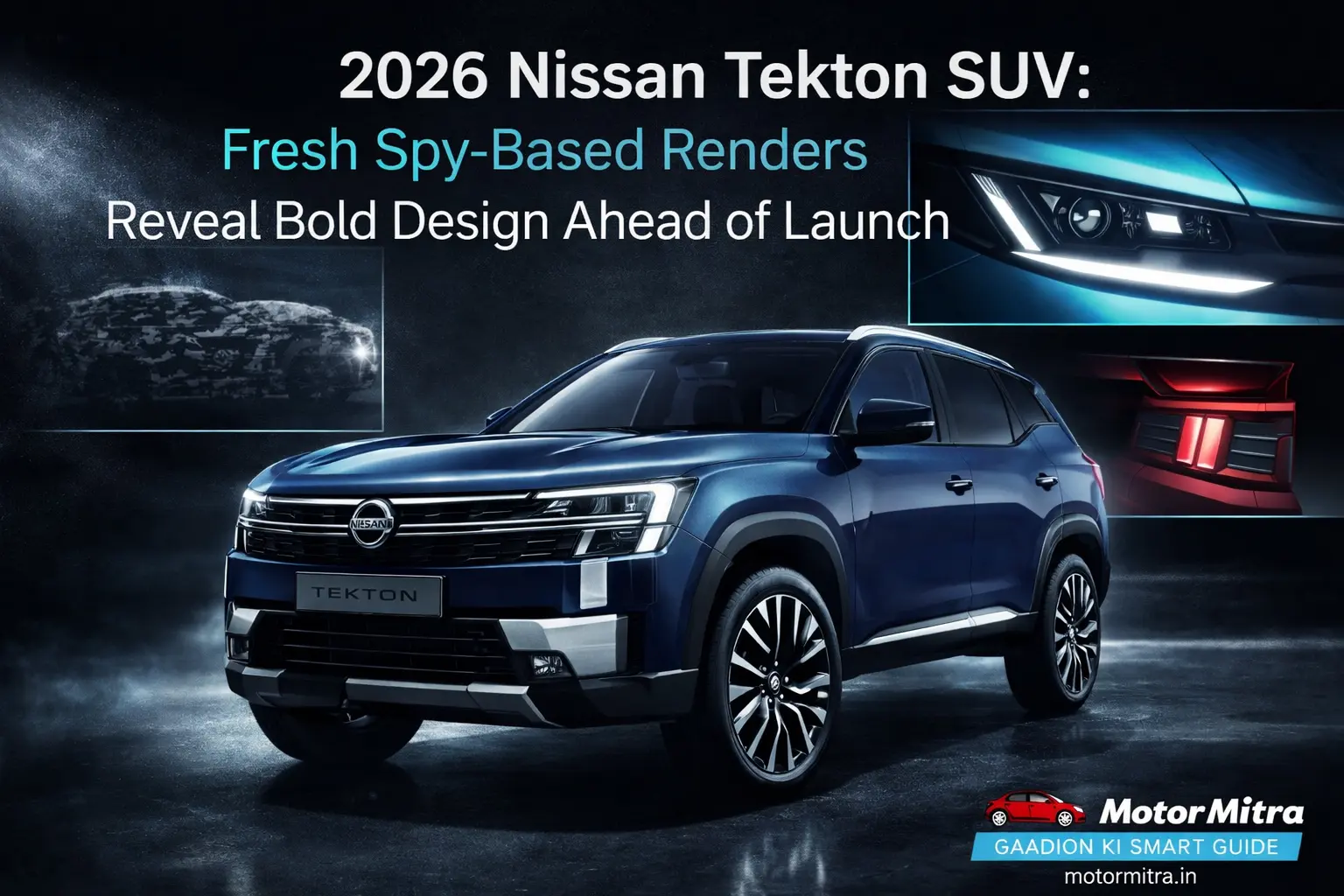 2026 Nissan Tekton SUV: Fresh Spy-Based Renders Reveal Bold Design Ahead of Launch