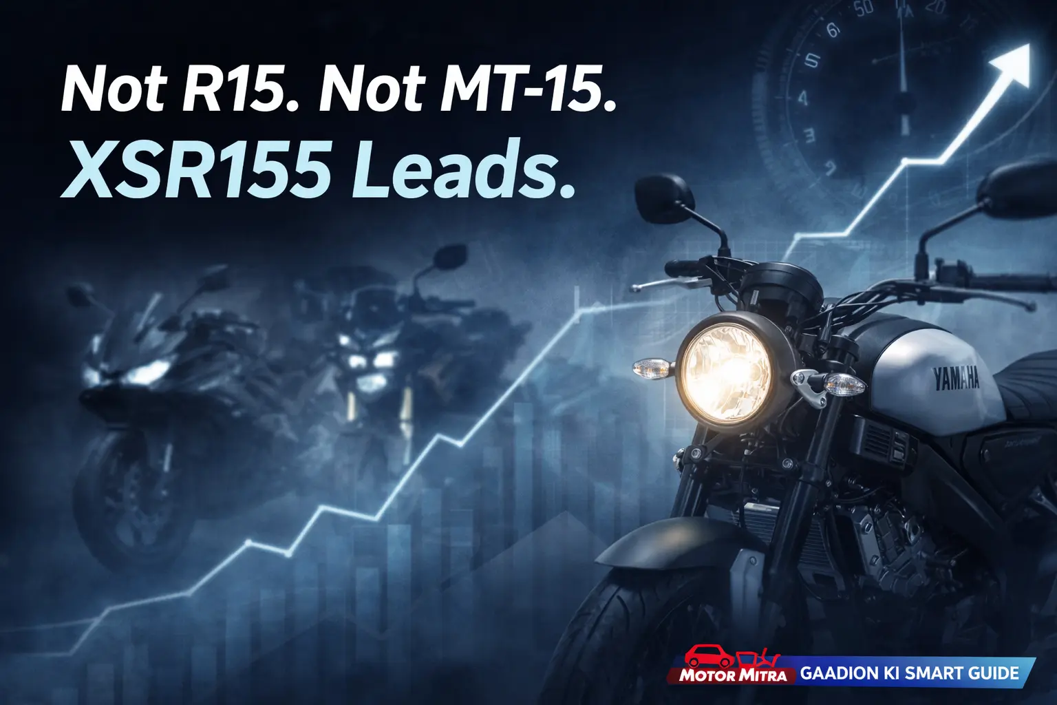 Not R15 or MT-15: XSR155 Tops Yamaha Sales Charts in December 2025