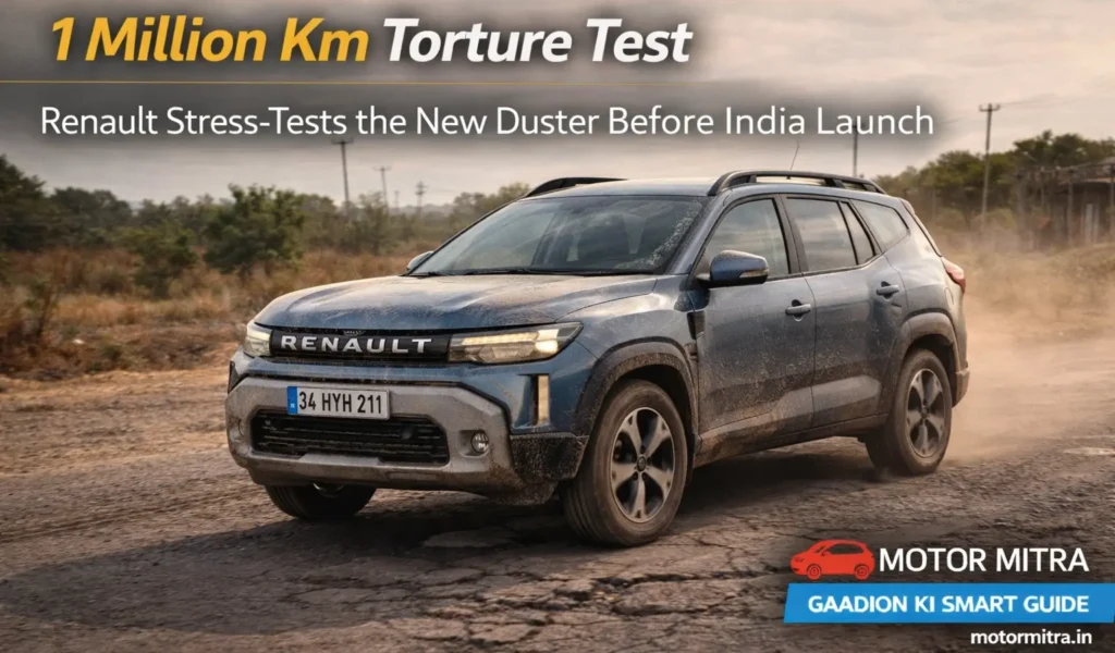 SUV Comeback Alert: New Renault Duster Endures 1 Million Km Testing