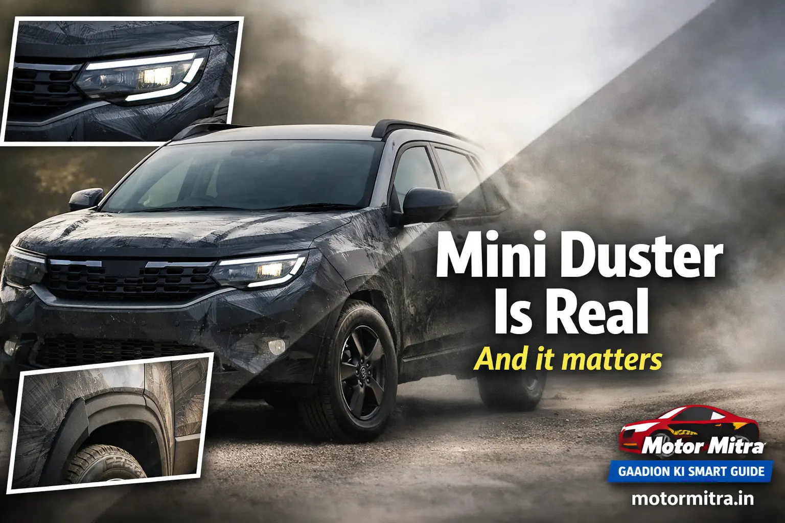 What Is Renault’s Mini Duster? The Sub-4m SUV Set to Challenge Brezza and Nexon