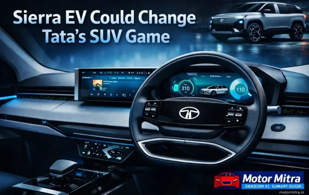 Next Big Tata EV Revealed 2026– Sierra EV Could Change Tata’s SUV Game