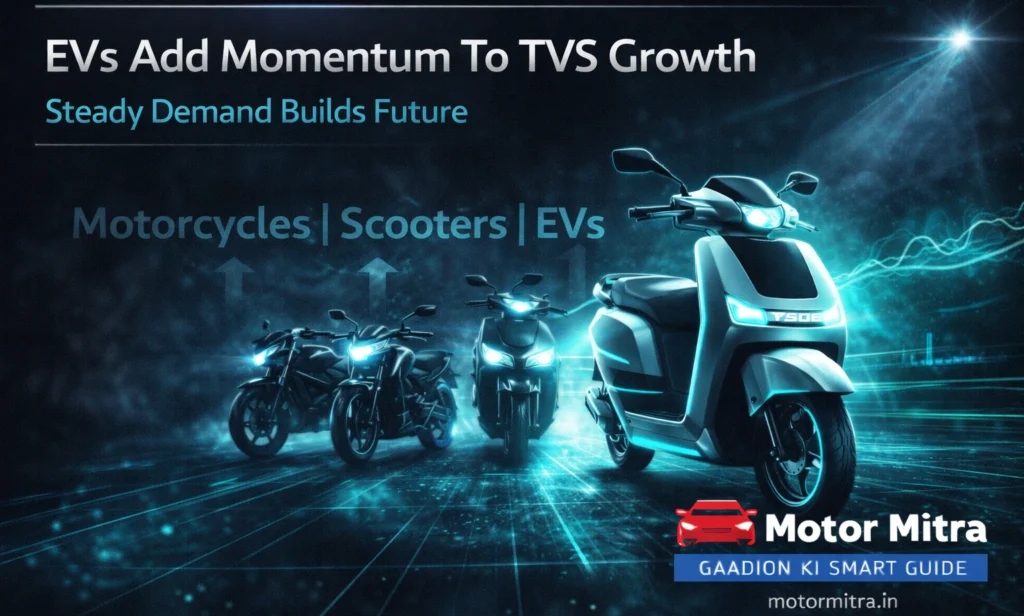 TVS Motor Ends Dec 2025 With YoY Growth Across Key Segments