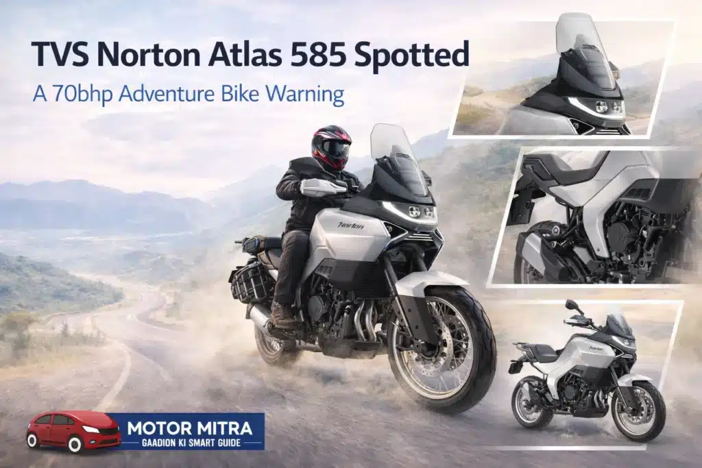 Big-Bike Warning: TVS Norton Atlas 585 Testing in India With 70bhp Firepower