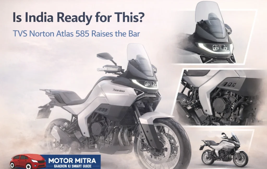 Big-Bike Warning: TVS Norton Atlas 585 Testing in India With 70bhp Firepower