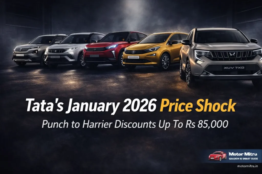 Tata’s January 2026 Price Shock: Punch to Harrier See Discounts Up To Rs 85,000