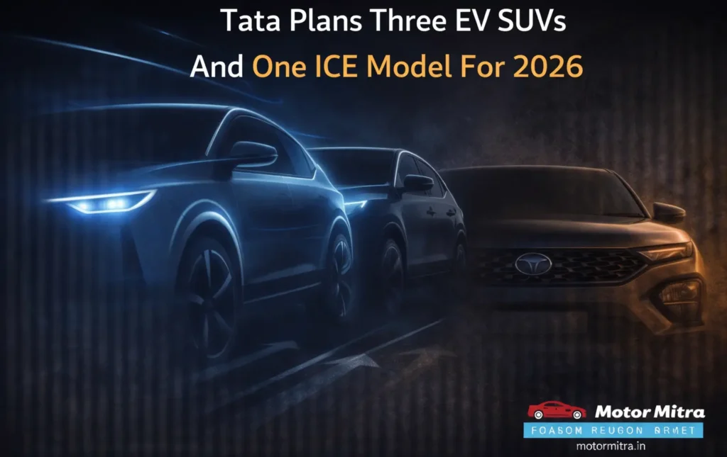 Tata Bets Big On SUVs In 2026: Three EVs And One ICE Launch Planned