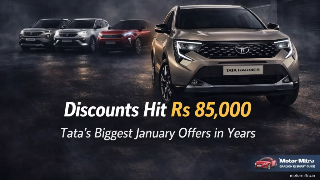 Tata’s January 2026 Price Shock: Punch to Harrier See Discounts Up To Rs 85,000