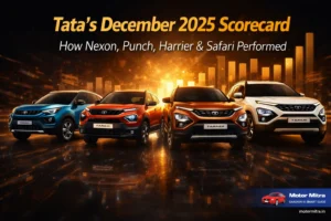 Tata Motor’s December 2025 Scorecard: How Nexon, Punch, Harrier & Safari Performed