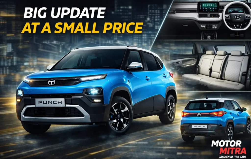 New Tata Punch Facelift Launch– Prices Start at Rs 5.59 L, Turbo Petrol Steals the Show