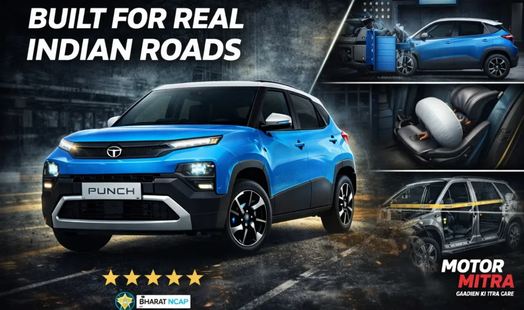 Tata Punch Survives Brutal Truck Impact, Walks Away With 5-Star Safety