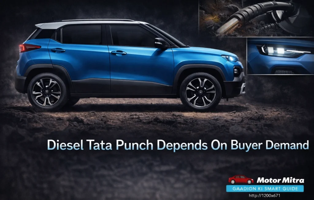 2026 Tata Punch Diesel Not Dead Yet, Company Waiting For Buyer Demand