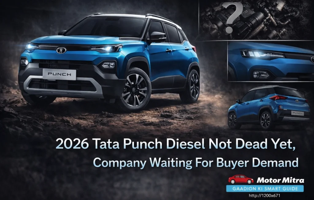 2026 Tata Punch Diesel Not Dead Yet, Company Waiting For Buyer Demand