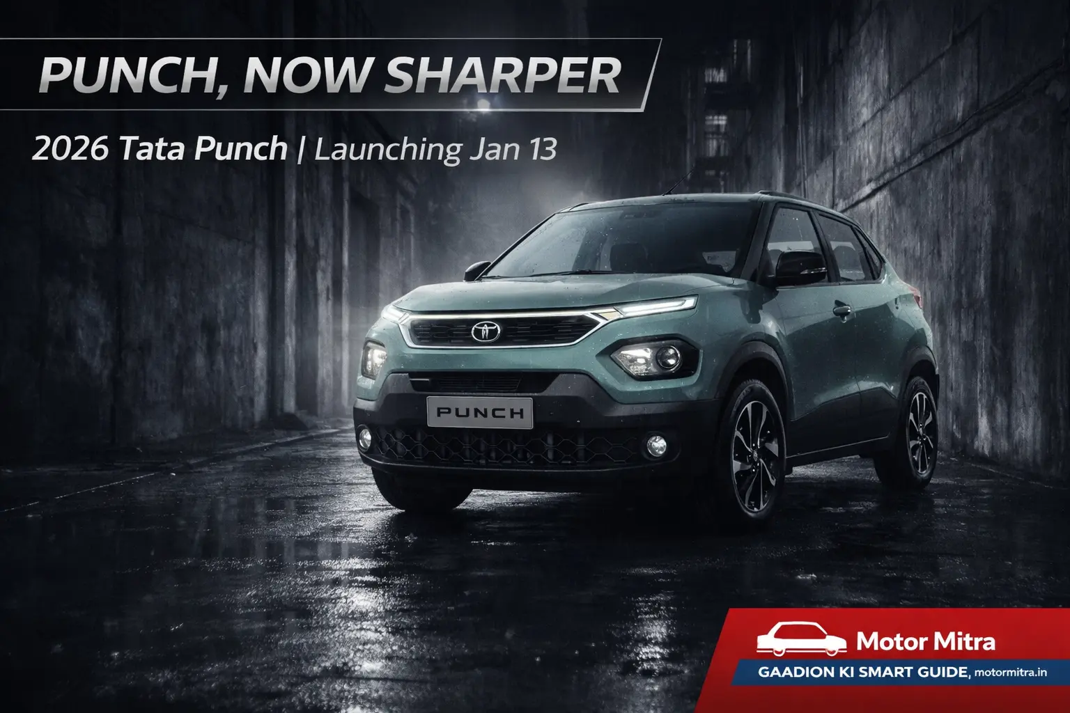 2026 Tata Punch Revealed Ahead of Jan 13 Launch | More Features, Sharper Style