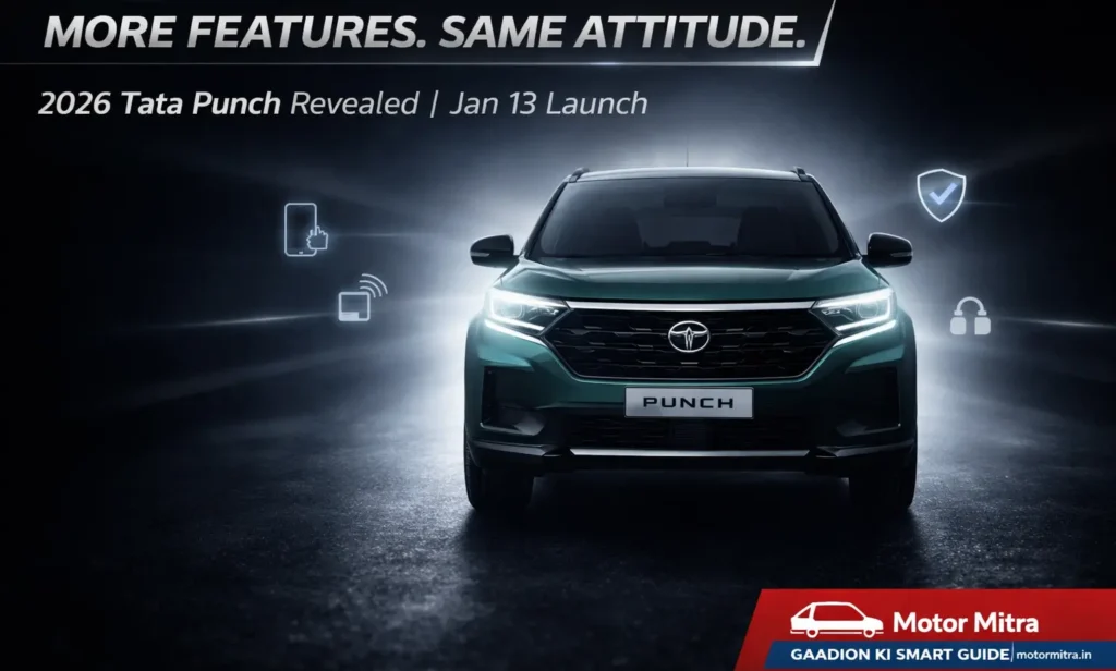 2026 Tata Punch Revealed Ahead of Jan 13 Launch | More Features, Sharper Style