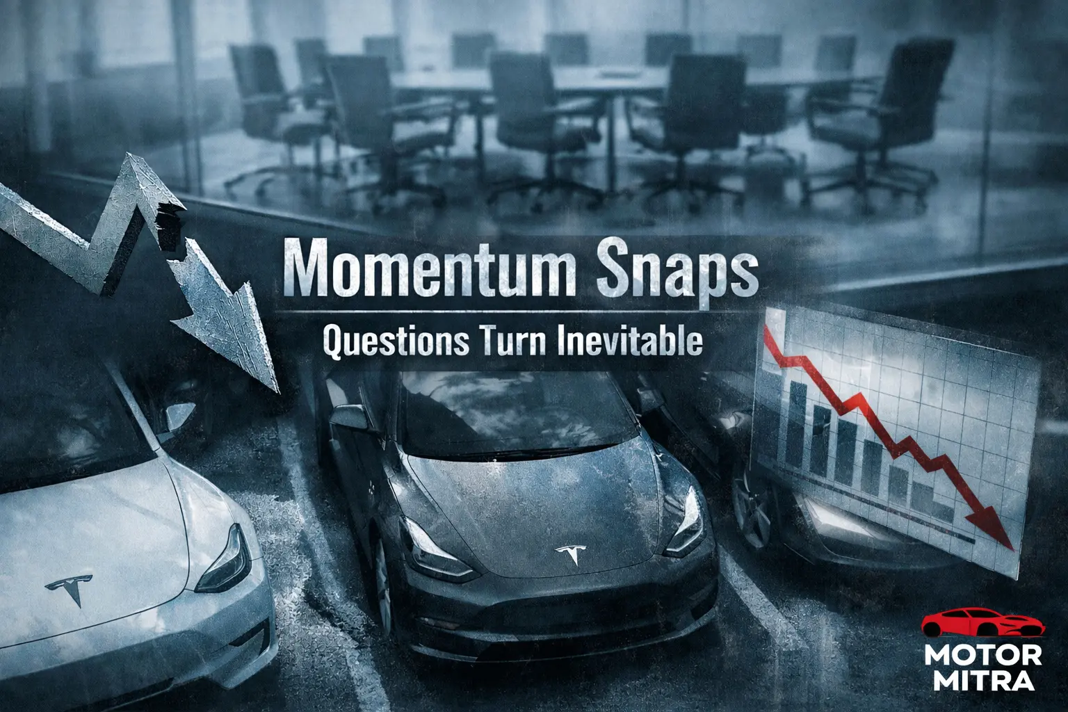 Tesla’s Auto Momentum Snaps— Questions Are Now Inevitable