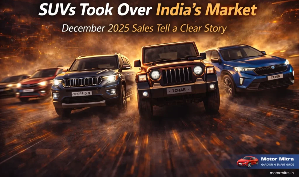 India’s Car Market Exposed! Top 10 Cars & SUVs That Ruled December 2025