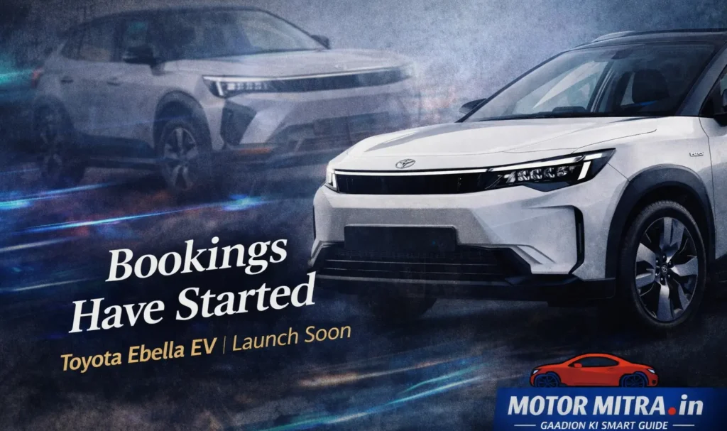 Toyota Ebella EV Breaks Cover- Bookings Start Ahead of Launch 2026