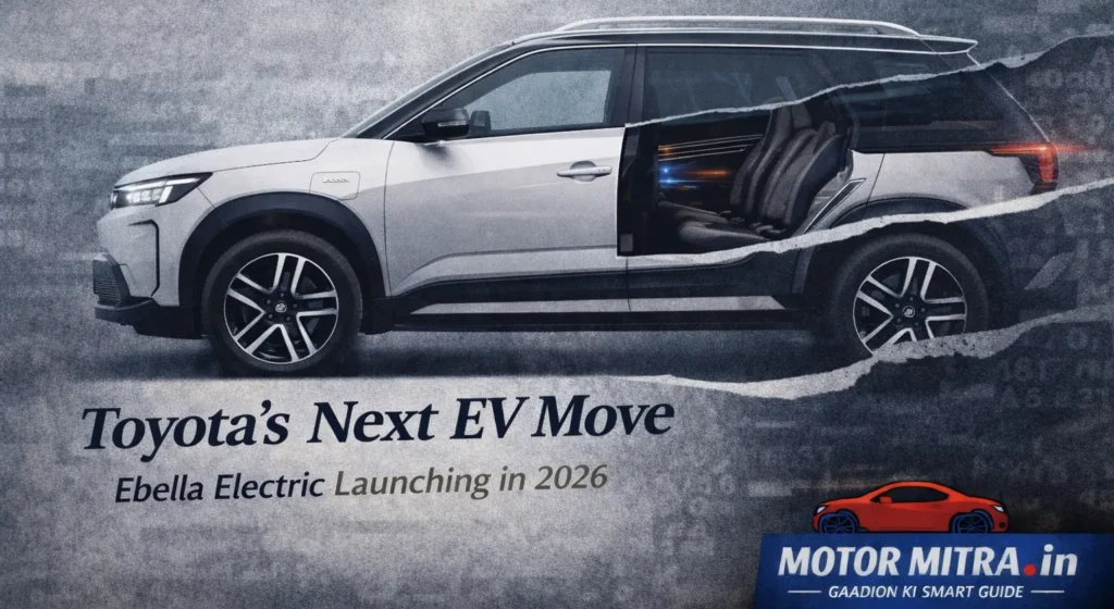 Toyota Ebella EV Breaks Cover- Bookings Start Ahead of Launch 2026