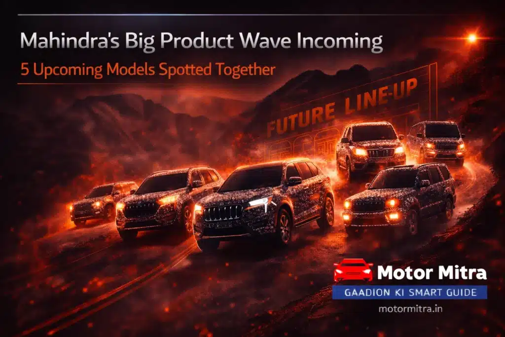 Mahindra’s Big Product Wave Incoming | 5 Upcoming Models Spotted Testing Together