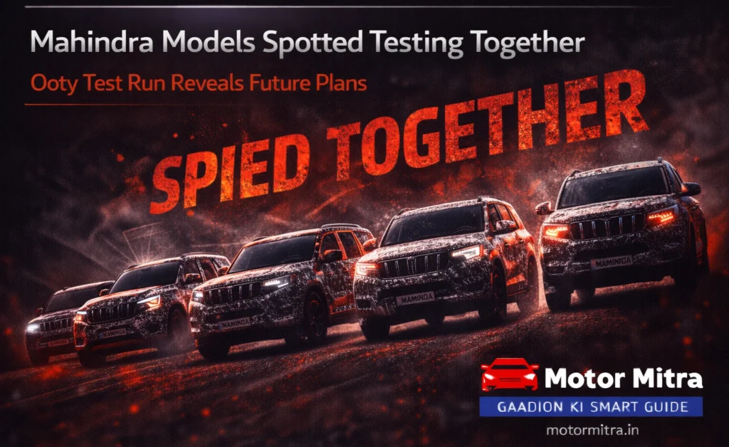 Mahindra’s Big Product Wave Incoming | 5 Upcoming Models Spotted Testing Together