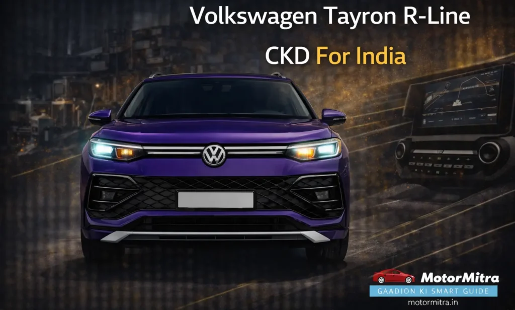 Big Move By Volkswagen: 7-Seater Tayron R-Line Now Locally Assembled In India