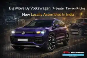 Big Move By Volkswagen: 7-Seater Tayron R-Line Now Locally Assembled In India
