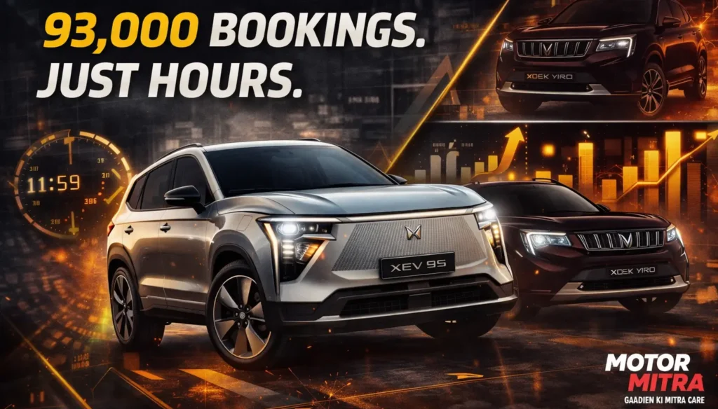 Mahindra Breaks the Internet- XEV 9S & XUV 7XO Cross 93,000 Bookings in Hours