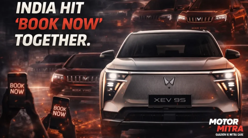 Mahindra Breaks the Internet- XEV 9S & XUV 7XO Cross 93,000 Bookings in Hours