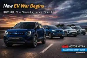 New EV War Begins: XUV3XO EV vs Nexon EV, Punch EV, eC3