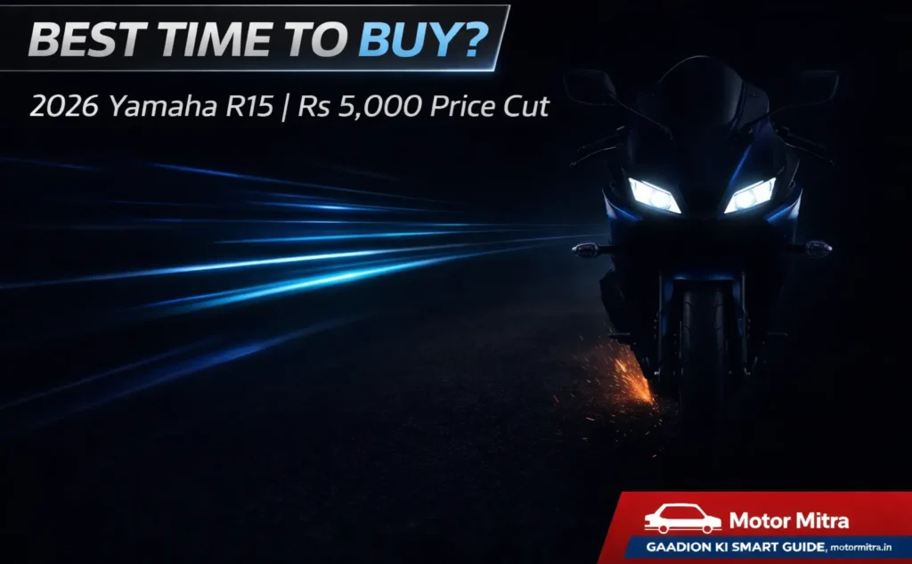 Planning to Buy a Yamaha R15? 2026 Model Gets Rs 5,000 Price Cut