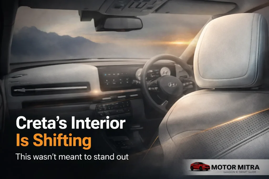 Hyundai Is Quietly Reworking Creta’s Interior— This Seltos-Style Detail Is the First Warning Sign