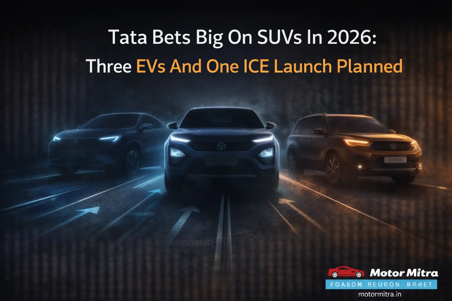 Tata Bets Big On SUVs In 2026: Three EVs And One ICE Launch Planned