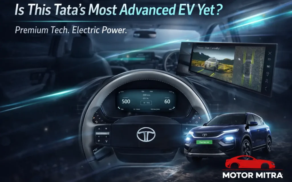 2026 Harrier EV: Big Move From Tata In The Premium Electric SUV Segment?