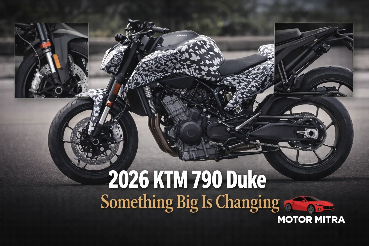 2026 KTM 790 Duke Spotted Testing — Something Big Is Clearly Changing
