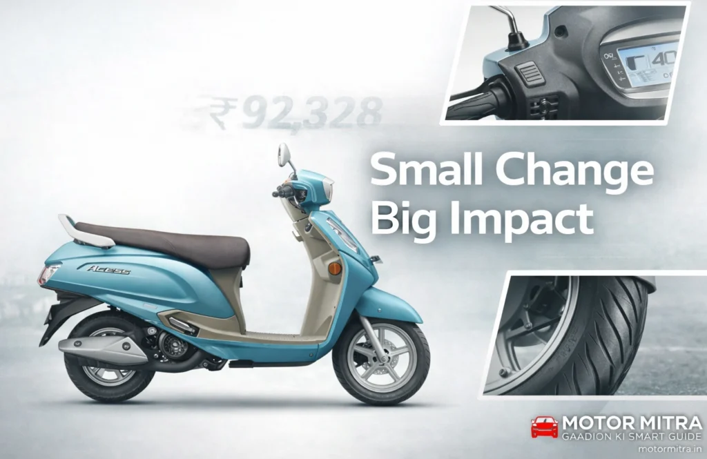 2026 Suzuki Access 125 With ABS Is Here — Small Change, Big Impact at ₹92,328