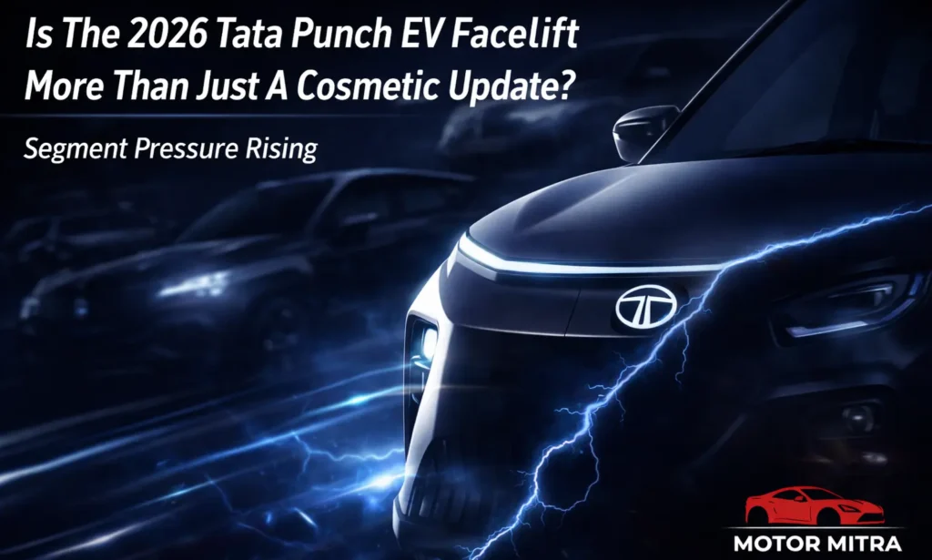 Next Week Shocker? 2026 Tata Punch EV Facelift Ready To Break Cover