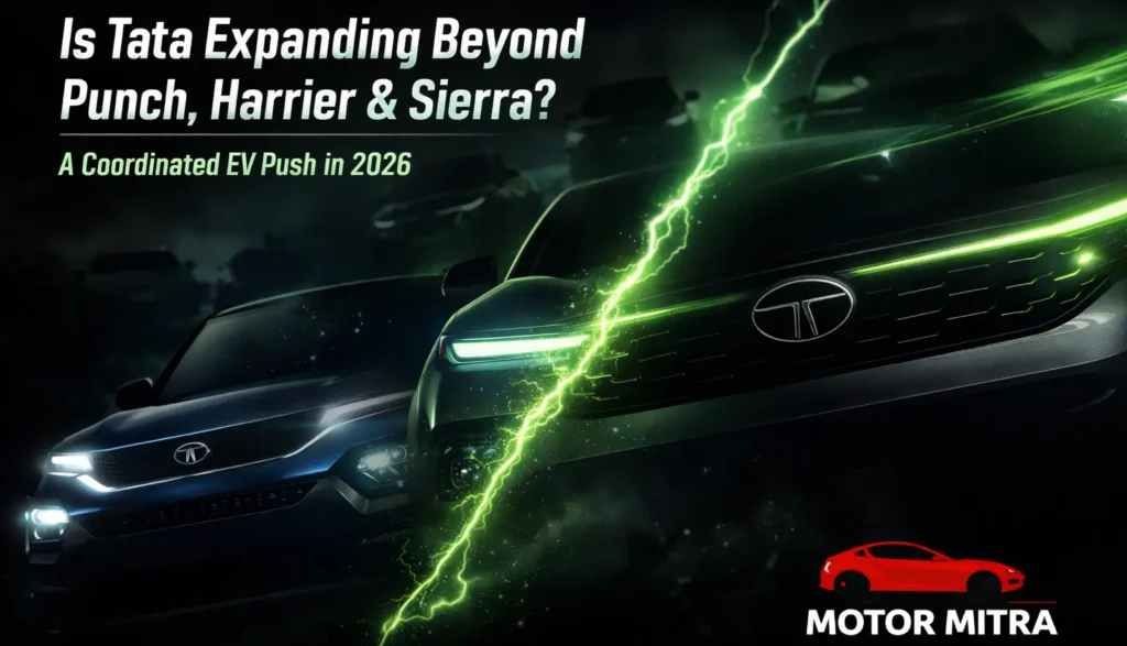 2026 Upcoming Tata EVs: Punch, Harrier, Sierra & What’s Coming Next