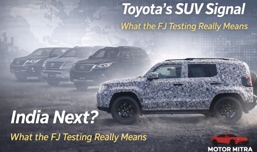 2027 Land Cruiser FJ Seen Testing — Toyota’s Next Big SUV Move for India?