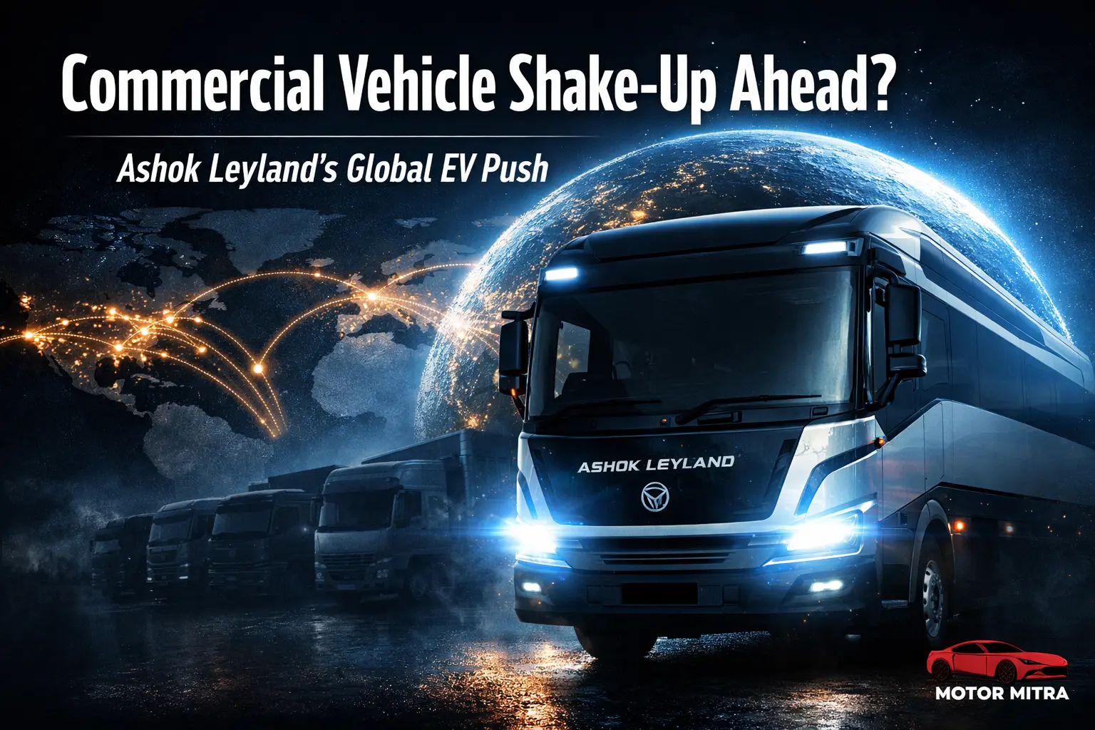 Ashok Leyland’s Global EV Push — Commercial Vehicle Shake Up Ahead?