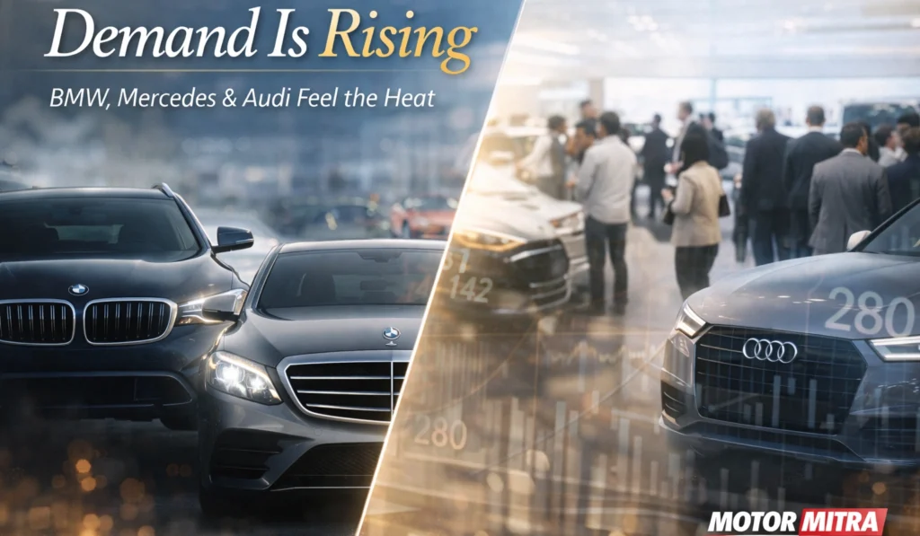 India’s Luxury Car Moment Has Arrived — BMW, Mercedes & Audi See Demand Surge