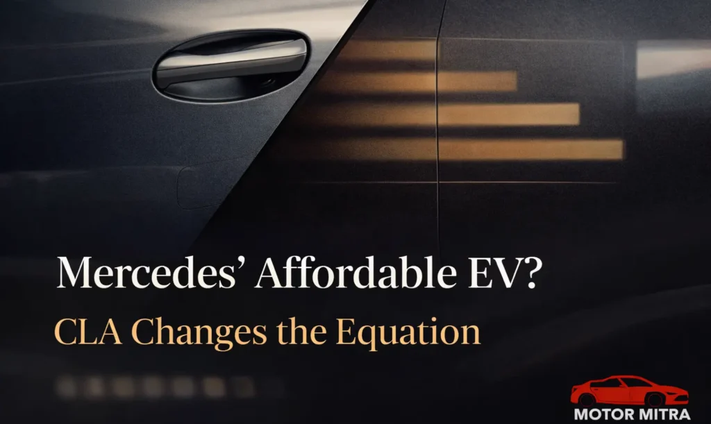 CLA EV Is Mercedes’ Most Affordable Electric Car for India — Quietly Targeted for April 2026?