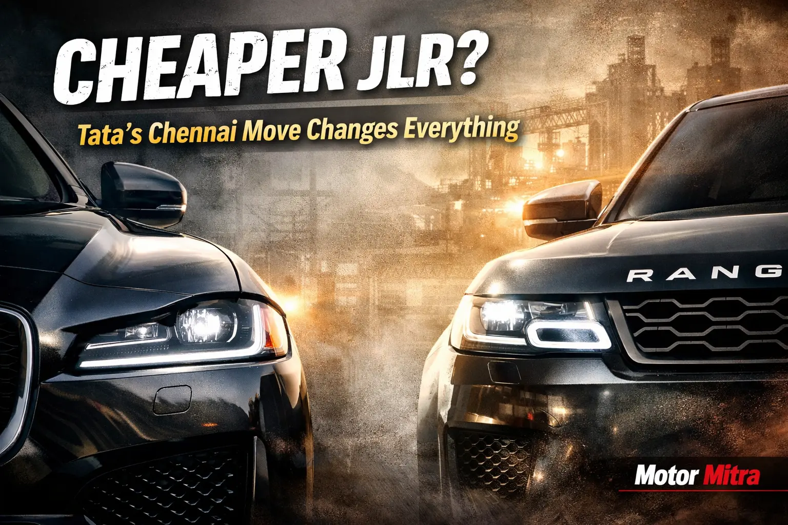 Cheaper Jaguars & Land Rovers Ahead? Tata’s Chennai Move Changes Everything