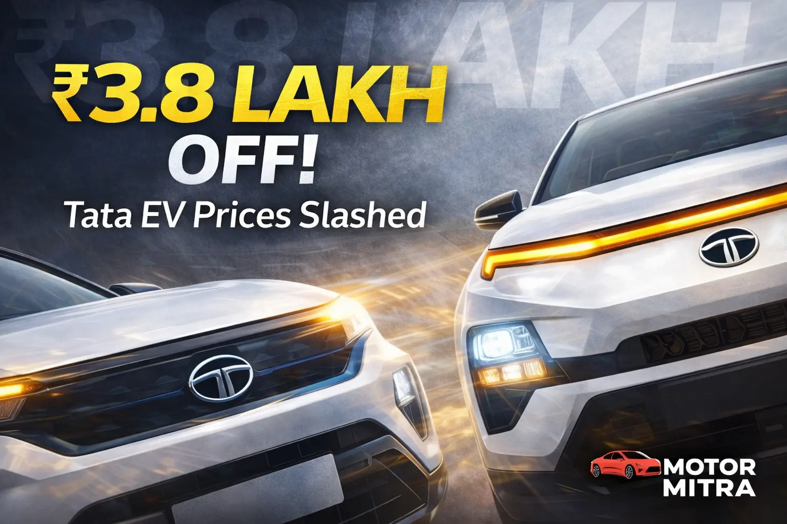 EV Buyers, Take Note! Tata Motors Slashes EV Prices by Up to ₹3.8 Lakh