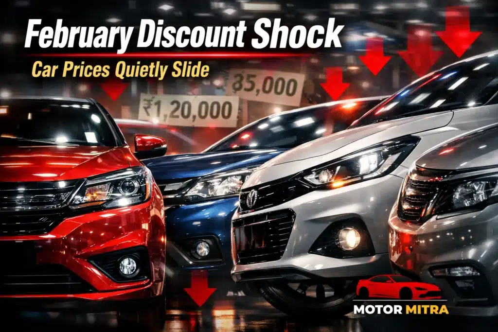February Car Discounts Shock: Maruti, Hyundai, Tata & Honda Are Slashing Prices